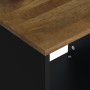 Mesa de centro madera maciza mango y contrachapada 40x31x46 cm de vidaXL, Mesas de centro - Ref: Foro24-350643, Precio: 44,79...