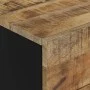 Mesita de noche madera mango madera contrachapada 50x33x60 cm de vidaXL, Mesitas de noche - Ref: Foro24-350656, Precio: 86,32...