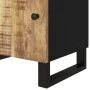 Mesita de noche madera mango madera contrachapada 50x33x60 cm de vidaXL, Mesitas de noche - Ref: Foro24-350656, Precio: 86,32...
