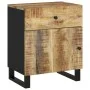 Mesita de noche madera mango madera contrachapada 50x33x60 cm de vidaXL, Mesitas de noche - Ref: Foro24-350656, Precio: 86,32...