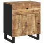 Mesita de noche madera mango madera contrachapada 50x33x60 cm de vidaXL, Mesitas de noche - Ref: Foro24-350656, Precio: 86,32...