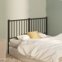 Cabecero de metal negro 120 cm de vidaXL, Cabeceros y pies de cama - Ref: Foro24-350895, Precio: 29,11 €, Descuento: %