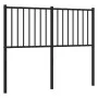 Cabecero de metal negro 120 cm de vidaXL, Cabeceros y pies de cama - Ref: Foro24-350895, Precio: 28,62 €, Descuento: %