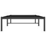Estructura de cama de metal negro 90x200 cm de vidaXL, Camas y somieres - Ref: Foro24-350839, Precio: 67,22 €, Descuento: %