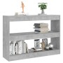 Estantería/divisor de espacios gris hormigón 100x30x72 cm en Librerías y estanterías | Comprar online en Foru.es