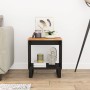 Mesa de centro madera maciza acacia y contrachapada 40x31x46 cm de vidaXL, Mesas de centro - Ref: Foro24-350641, Precio: 36,9...