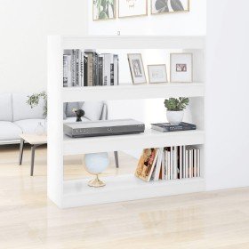 Estantería de libros/divisor de espacios blanco 100x30x103 cm en Librerías y estanterías | Comprar online en Foru.es