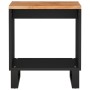 Mesa de centro madera maciza acacia y contrachapada 40x31x46 cm de vidaXL, Mesas de centro - Ref: Foro24-350641, Precio: 36,9...