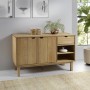 Aparador OTTA madera maciza pino 114x43x73,5 cm de vidaXL, Aparadores - Ref: Foro24-351300, Precio: 157,03 €, Descuento: %