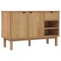 Aparador OTTA madera maciza pino 114x43x73,5 cm de vidaXL, Aparadores - Ref: Foro24-351300, Precio: 157,03 €, Descuento: %
