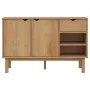 Aparador OTTA madera maciza pino 114x43x73,5 cm de vidaXL, Aparadores - Ref: Foro24-351300, Precio: 157,03 €, Descuento: %