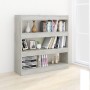 Estantería/divisor de espacios gris hormigón 100x30x103 cm en Librerías y estanterías | Comprar online en Foru.es