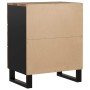 Mesita de noche madera mango madera contrachapada 50x33x62 cm de vidaXL, Mesitas de noche - Ref: Foro24-350663, Precio: 160,8...