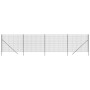 Cerca de alambre de acero galvanizado gris antracita 1,8x10 m de vidaXL, Paneles de vallas - Ref: Foro24-154197, Precio: 112,...