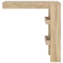 Mesa de bar de pared contrachapada roble Sonoma 102x45x103,5cm en Mesas de comedor | Comprar online en Foru.es