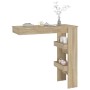 Mesa de bar de pared contrachapada roble Sonoma 102x45x103,5cm en Mesas de comedor | Comprar online en Foru.es
