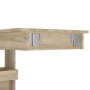 Mesa de bar de pared contrachapada roble Sonoma 102x45x103,5cm en Mesas de comedor | Comprar online en Foru.es