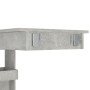 Mesa de bar de pared madera contrachapada gris 102x45x103,5cm en Mesas de comedor | Comprar online en Foru.es