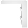 Mesa de bar de pared madera contrachapada blanco 102x45x103,5cm en Mesas de comedor | Comprar online en Foru.es