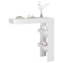 Mesa de bar de pared madera contrachapada blanco 102x45x103,5cm en Mesas de comedor | Comprar online en Foru.es