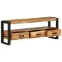 Mueble de TV madera maciza de acacia 120x30x45 cm de vidaXL, Muebles TV - Ref: Foro24-351670, Precio: 241,56 €, Descuento: %