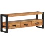 Mueble de TV madera maciza de acacia 120x30x45 cm de vidaXL, Muebles TV - Ref: Foro24-351670, Precio: 246,60 €, Descuento: %