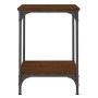 Mesa de centro madera de ingeniería marrón roble 40x40x55 cm de vidaXL, Mesas de centro - Ref: Foro24-832827, Precio: 34,94 €...