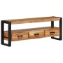 Mueble de TV madera maciza de acacia 120x30x45 cm de vidaXL, Muebles TV - Ref: Foro24-351670, Precio: 246,60 €, Descuento: %