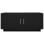 Mesa de centro madera de ingeniería negra 102x50x45 cm en Mesas de centro | Comprar online en Foru.es