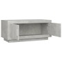 Mesa de centro madera de ingeniería gris hormigón 102x50x45 cm en Mesas de centro | Comprar online en Foru.es