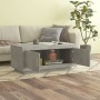 Mesa de centro madera de ingeniería gris hormigón 102x50x45 cm en Mesas de centro | Comprar online en Foru.es