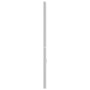 Cabecero de metal blanco 100 cm de vidaXL, Cabeceros y pies de cama - Ref: Foro24-350960, Precio: 24,62 €, Descuento: %