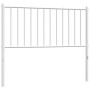 Cabecero de metal blanco 100 cm de vidaXL, Cabeceros y pies de cama - Ref: Foro24-350960, Precio: 24,62 €, Descuento: %
