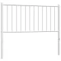 Cabecero de metal blanco 100 cm de vidaXL, Cabeceros y pies de cama - Ref: Foro24-350960, Precio: 24,24 €, Descuento: %