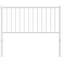 Cabecero de metal blanco 100 cm de vidaXL, Cabeceros y pies de cama - Ref: Foro24-350960, Precio: 24,62 €, Descuento: %