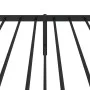Estructura de cama con cabecero metal negro 90x190 cm de vidaXL, Camas y somieres - Ref: Foro24-350856, Precio: 64,01 €, Desc...