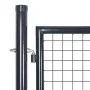 Gartengittertür aus anthrazitfarbenem, verzinktem Stahl, 400 x 175 cm von vidaXL, Gartentore - Ref: Foro24-154546, Preis: 465...