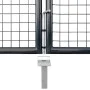 Gartengittertür aus anthrazitfarbenem, verzinktem Stahl, 400 x 175 cm von vidaXL, Gartentore - Ref: Foro24-154546, Preis: 465...