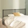 Cabecero de metal negro 180 cm de vidaXL, Cabeceros y pies de cama - Ref: Foro24-350900, Precio: 35,77 €, Descuento: %