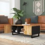 Mesa de centro madera maciza mango y contrachapada 100x54x40 cm de vidaXL, Mesas de centro - Ref: Foro24-351950, Precio: 145,...