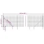 Wire fence with anchor spikes anthracite gray 1.4x25 m by vidaXL, fence panels - Ref: Foro24-154283, Price: 183,16 €, Discoun...