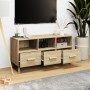Mueble para TV madera contrachapada color roble 102x36x50 cm en Muebles TV | Comprar online en Foru.es