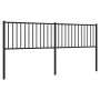 Cabecero de metal negro 193 cm de vidaXL, Cabeceros y pies de cama - Ref: Foro24-350901, Precio: 36,60 €, Descuento: %