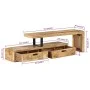 Mueble de TV madera maciza de mango de vidaXL, Muebles TV - Ref: Foro24-351779, Precio: 274,11 €, Descuento: %