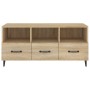 Mueble para TV madera contrachapada color roble 102x35x50 cm en Muebles TV | Comprar online en Foru.es