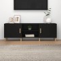 Mueble para TV madera contrachapada negro 150x30x50 cm en Muebles TV | Comprar online en Foru.es
