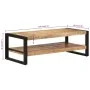 Mesa de centro de madera maciza de mango 120x55x40 cm de vidaXL, Mesas de centro - Ref: Foro24-351820, Precio: 260,13 €, Desc...
