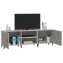Mueble de TV madera de ingeniería gris hormigón 150x30x50 cm en Muebles TV | Comprar online en Foru.es
