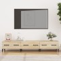 Mueble de TV madera contrachapada roble Sonoma 150x34,5x30 cm en Muebles TV | Comprar online en Foru.es