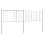 Cabecero de metal blanco 180 cm de vidaXL, Cabeceros y pies de cama - Ref: Foro24-350967, Precio: 35,77 €, Descuento: %